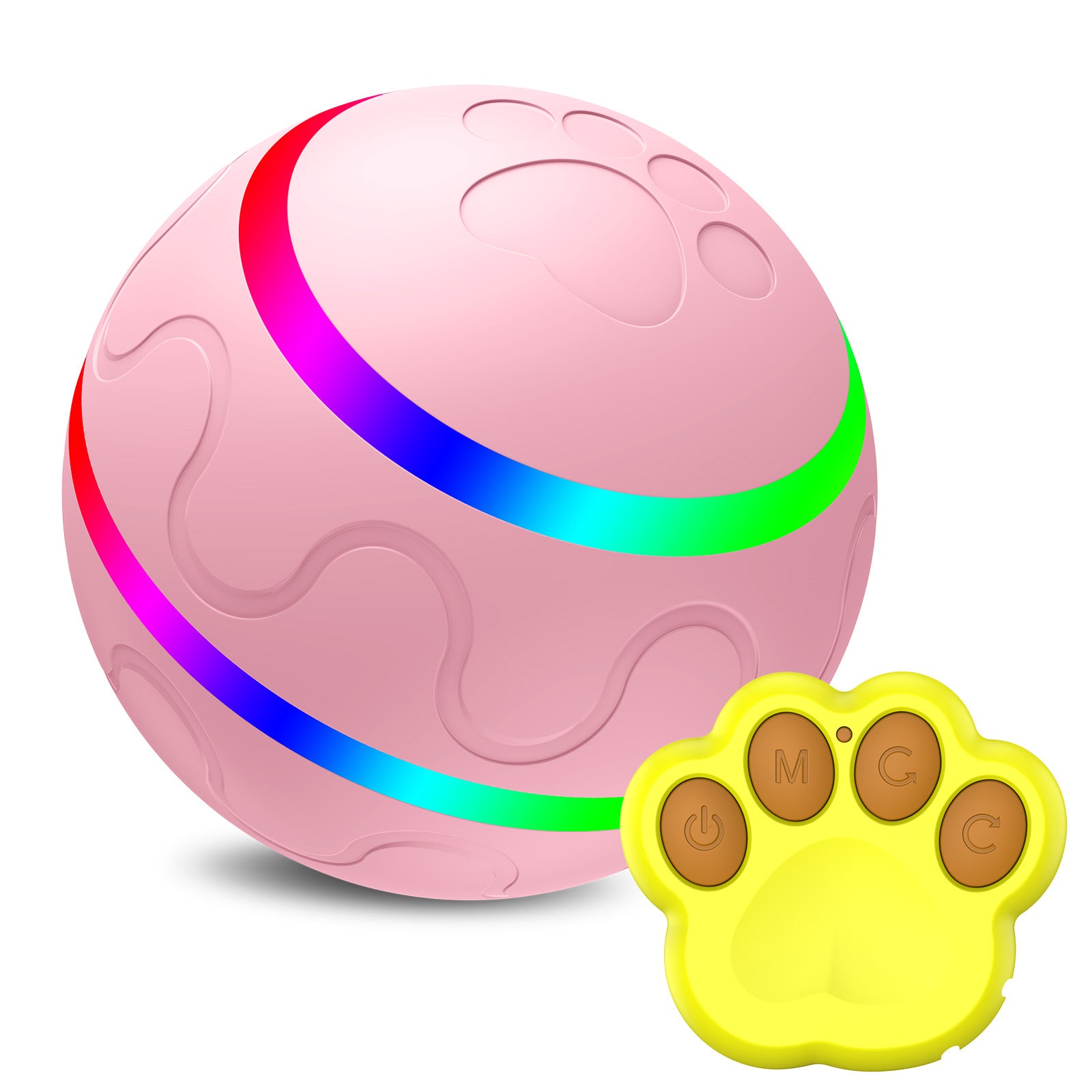 Smart USB Rechargeable Self-Rotating Cat Ball Toy